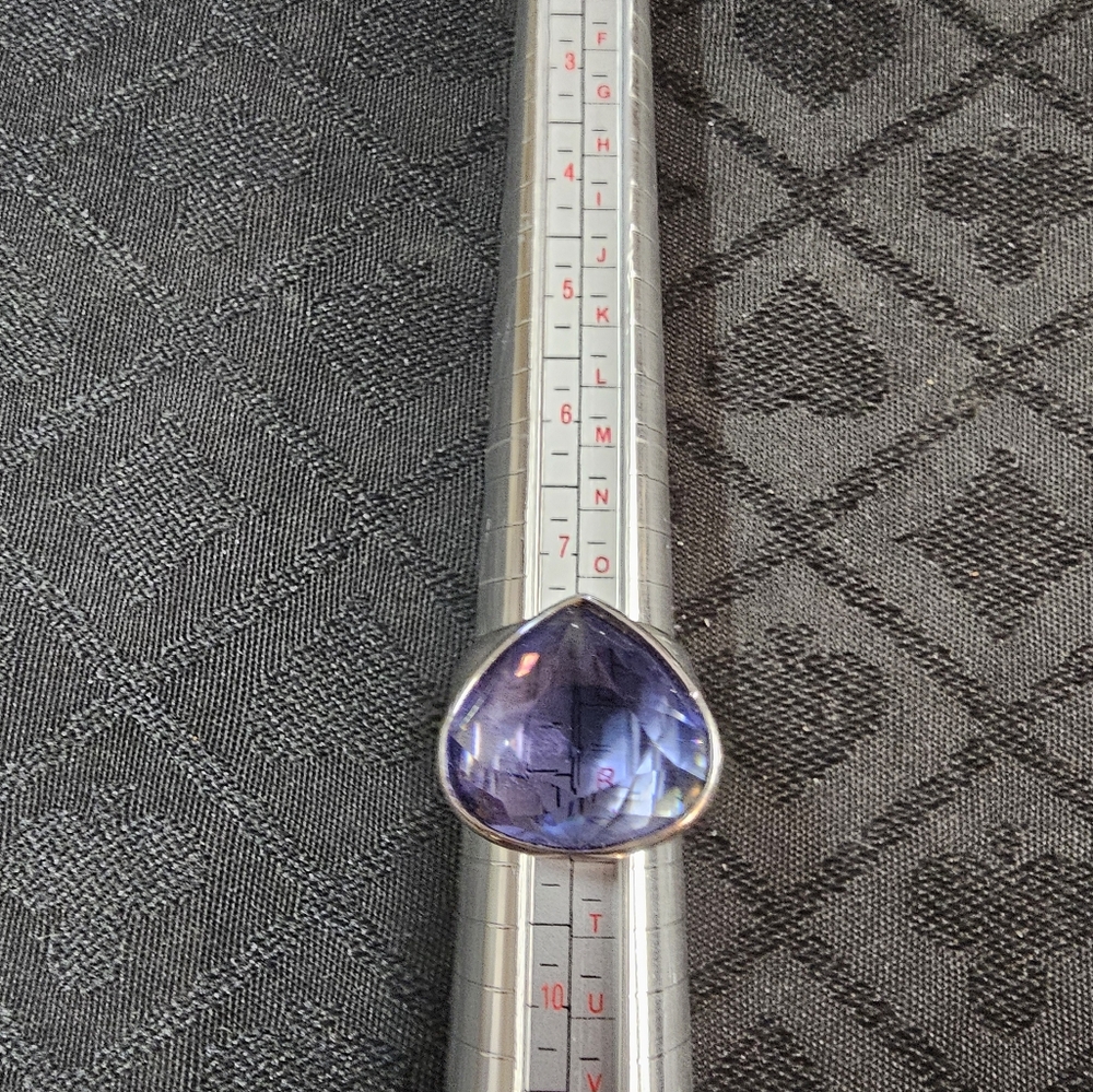 Swarovski, Daniel Authentic .925 Silver, Purple T… - image 2